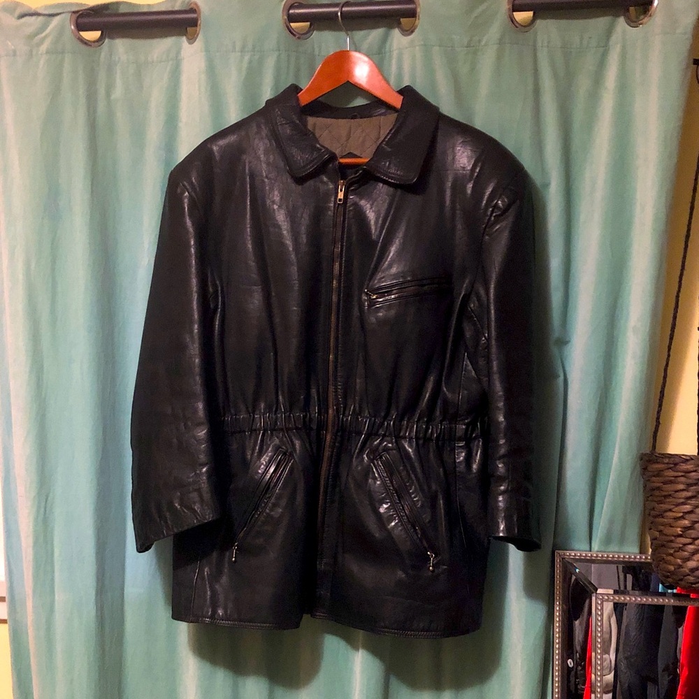 Black Jacket Leather jacket